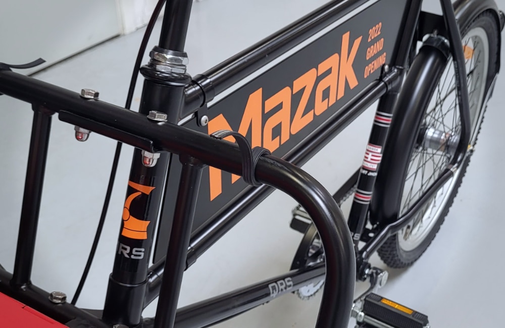 Mazak fik af QRS en fin cykel