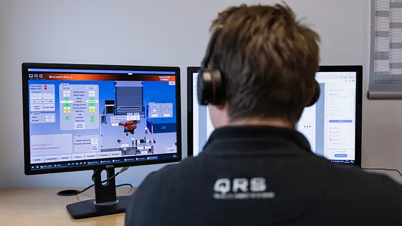 Serviceafdelingen hos QRS